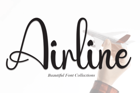 Airline: A Script Handwritten Font That Breathes Life into Every Design