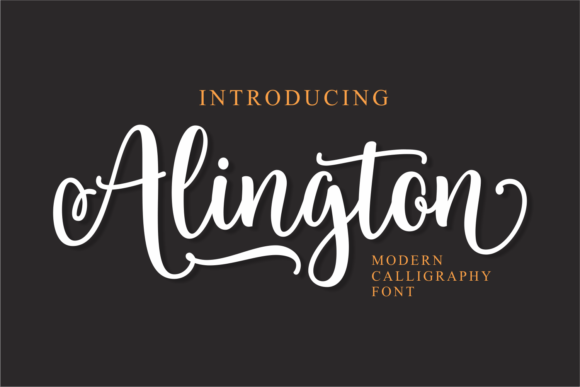 Alington: A Versatile Script Handwritten Font for Designers