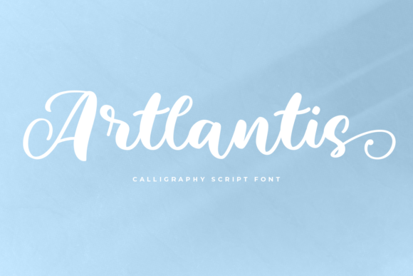Artlantis: A Script Handwritten Font for Editorial Elegance