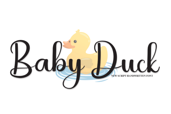 Baby Duck: A Sweet Script Font for Handmade Creators