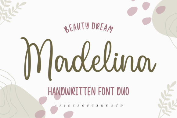 Beauty Dream Madelina: A Script Handwritten Font for Creative Crafters