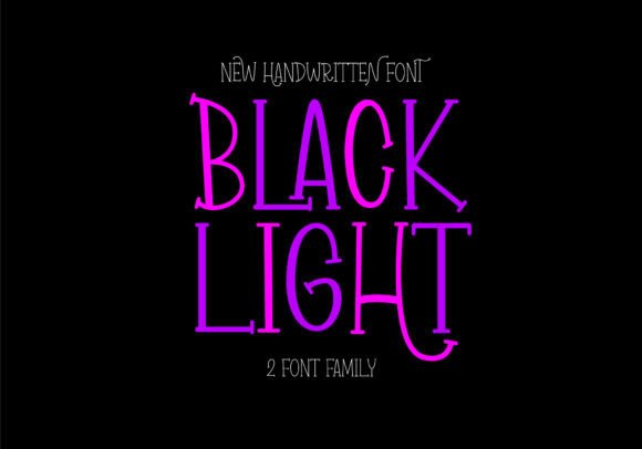 Black Light: The Handwritten Font That Elevates Your Brand’s Visual Story
