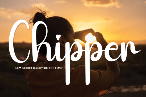 Chipper: A Script Handwritten Font for Warm Branding and Campaign Design