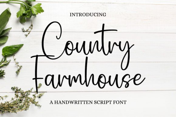 Country Farmhouse: The Font That Elevates Your Campaigns