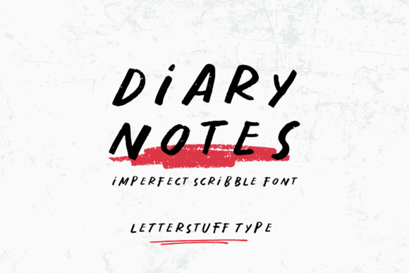 Diary Notes: A Script Handwritten Font for Creative Branding