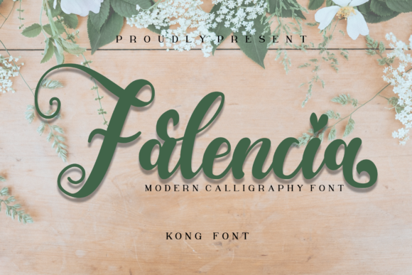 Falencia: A Playful Handwritten Font for Editorial Design
