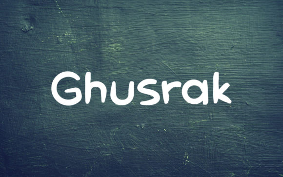 Ghusrak: A Flowing Font for Creative Branding