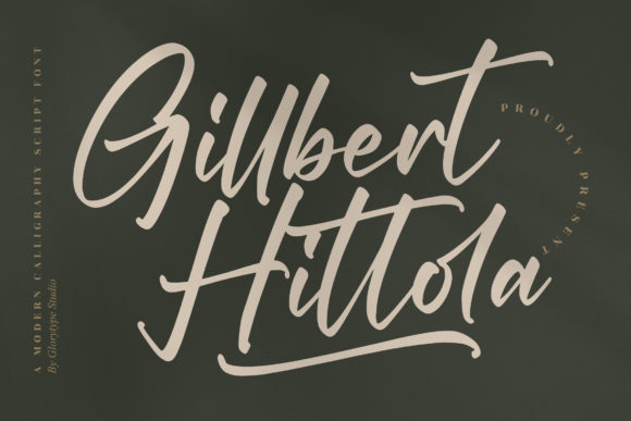 Gillbert Hittola: A Subtle Script Font for Elegant Design