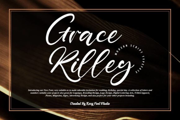 Grace Rilley: A Playful Handwritten Font for Editorial Design