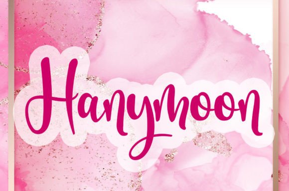 Hanymoon: A Script Font That Elevates Digital Branding