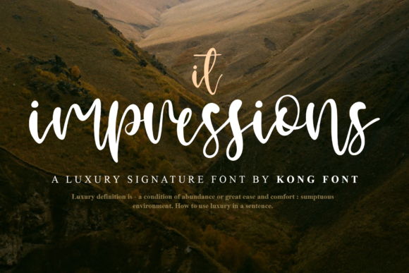 It Impressions: A Playful Handwritten Font for Designers