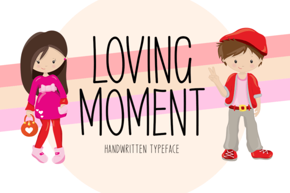 Loving Moment: A Script Handwritten Font for Creative Makers