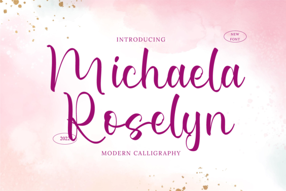 Michaela Roselyn: A Script Handwritten Font for Web Design and Brand Identity