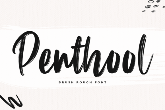 Penthool: A Script Handwritten Font for Editorial Design and Branding
