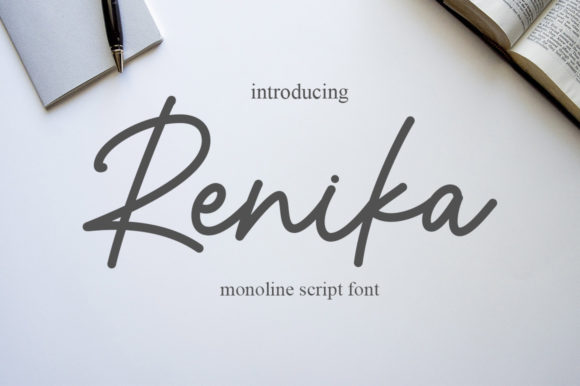 Renika: A Script Handwritten Font for Warm, Personal Branding