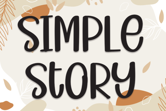 Simple Story: The Handwritten Font That Elevates Your Brand