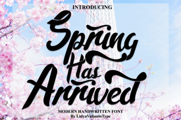 Spring Has Arrived: A Font for Editorial Magic