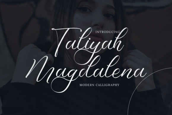 Taliyah Magdalena: A Script Handwritten Font for Creative Crafters