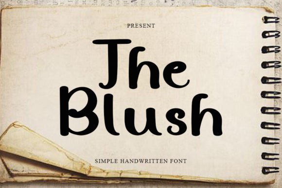 The Blush: A Script Handwritten Font for Creative Campaigns